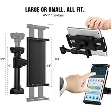 MoKo Headrest Phone Holder - Car Accessory