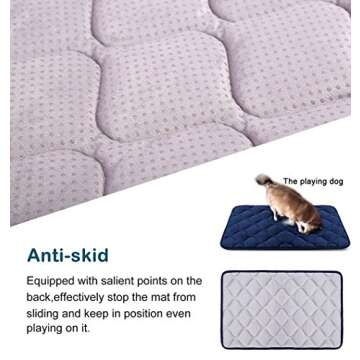 Hero Dog Bed Crate Pad - Soft & Washable for Large Dogs
