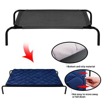 Hero Dog Bed Crate Pad - Soft & Washable for Large Dogs