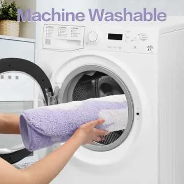 Etomiel Get Naked Bath Mat, Cute Bathroom Rug for Bathroom Mat, rregular Non Slip Shower Floor MatUltra Soft Mat Funny Bathroom Decor (Purple)