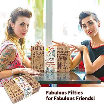 Vintage Candy Co. Retro Candy Gift Box - 1950s Nostalgia