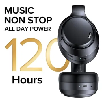 TAGRY A18 ANC Bluetooth Headphones with 120H Playtime