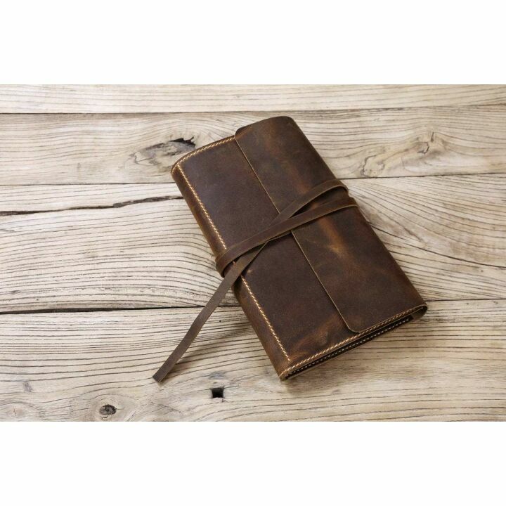 Leather Barber Roll Case for Hair Stylists | Personalized