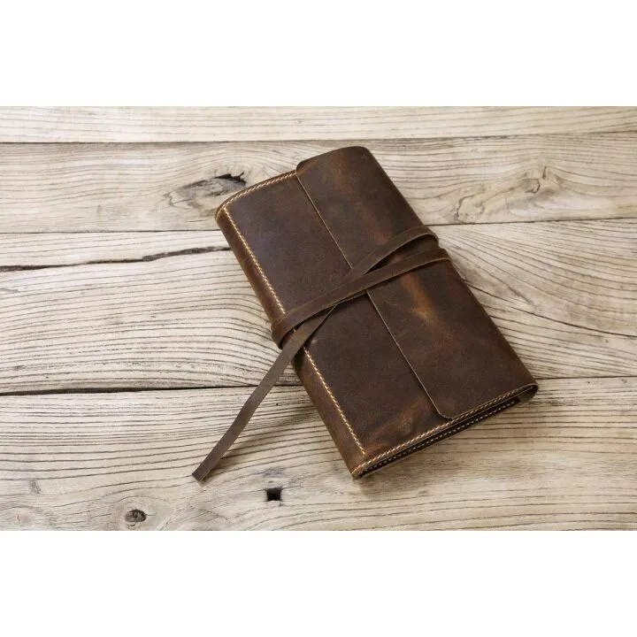 Leather Barber Roll Case for Hair Stylists | Personalized