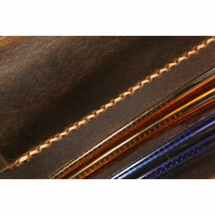 Leather Barber Roll Case for Hair Stylists | Personalized