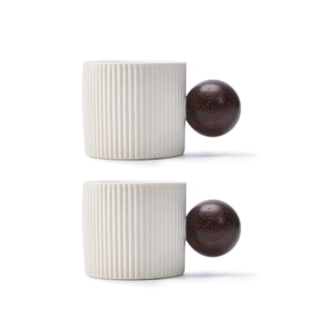 Buy CLASGLAZ Mini Espresso Cups with Wooden Handles