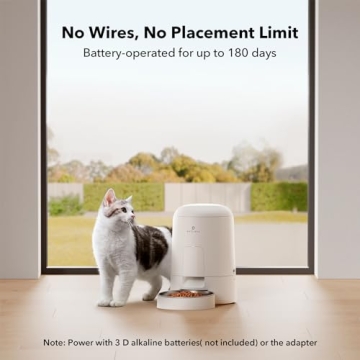 PETLIBRO Automatic Cat Feeder with Modern Features