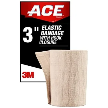 ACE 3" Elastic Bandage Wrap with Velcro, 2 Count