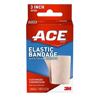 ACE 3" Elastic Bandage Wrap with Velcro, 2 Count