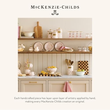 Stylish MACKENZIE-CHILDS Wooden Serving Board for Charcuterie