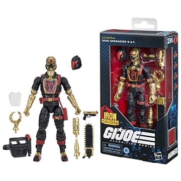 G.I. Joe Iron Grenadier B.A.T. Collectible Action Figure