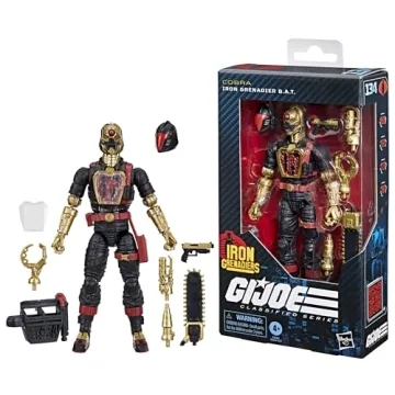 G.I. Joe Iron Grenadier B.A.T. Collectible Action Figure
