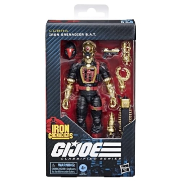 G.I. Joe Iron Grenadier B.A.T. Collectible Action Figure