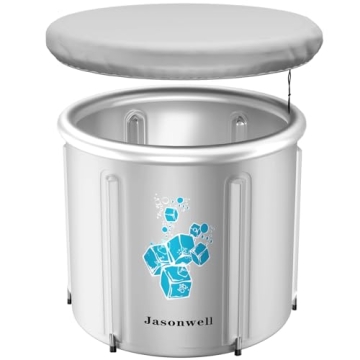 Jasonwell Ice Bath Tub for Athletes - Heavy Duty Cold Water Therapy Plunge Tub