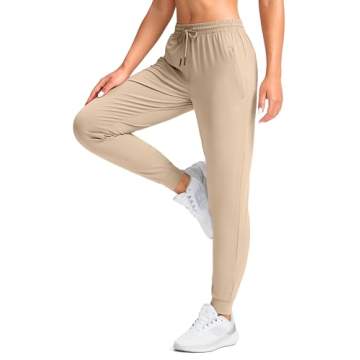Stylish G Gradual Women’s Joggers with Zipper Pockets
