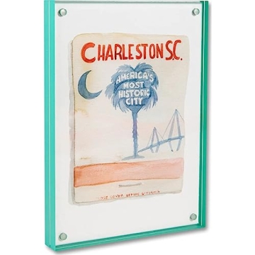Charleston Wall Art Print - Vibrant Travel Decor