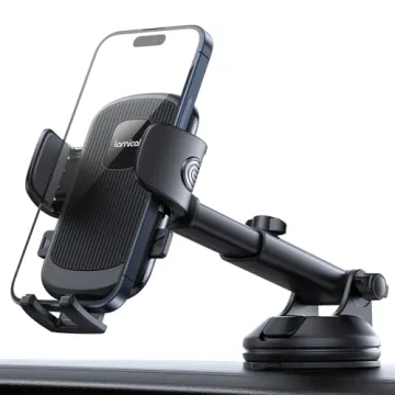 Lamicall Car Phone Holder with 360° Rotation and Suction Cup