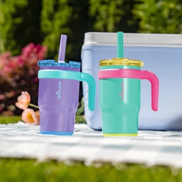 Leakproof Kids Tumblers – REDUCE Coldee 14 oz 2 Pack