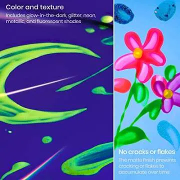 ARTEZA 16 Kids Tempera Paint Set, 13.5 oz/400 ml, Non-Toxic Washable Tempera Paint Bottles, Kids Art Supplies