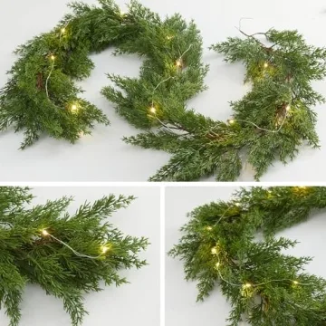 6FT PARTY JOY Realistic Artificial Christmas Garland