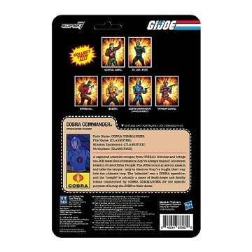 G.I. Joe Cobra Commander Funhouse Robot Action Figure