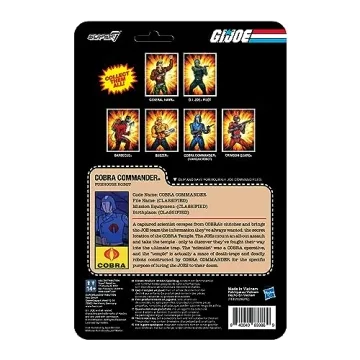 G.I. Joe Cobra Commander Funhouse Robot Action Figure
