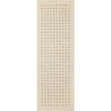 Loloi Chris Loves Julia Polly 9'-3" x 13' Area Rug in Ivory/Natural - Large Neutral Area Rug, Unique Patterned Rug for Living Room, Bedroom, Dining Area, Home Office