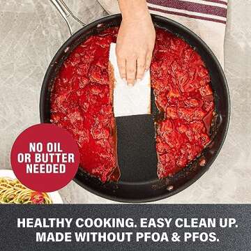 Granitestone 11" Non-Stick Frying Pan for Effortless Cooking