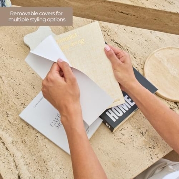 MONCUR HOME Decorative Books Set of 3 for Coffee Table