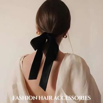 TOBATOBA Velvet Hair Accessories - Stylish Bows & Scrunchies