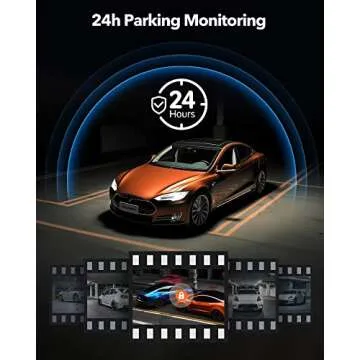 WOLFBOX G840H Dash Cam with 2.5K Front Camera and GPS