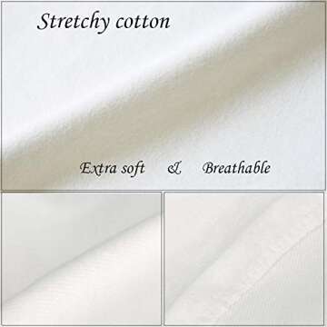 Shinywear Fake Turtleneck Dickies for Women, Cotton