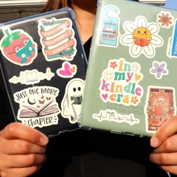 Cute Book Stickers for Kindle & Tablets - 100 PCS