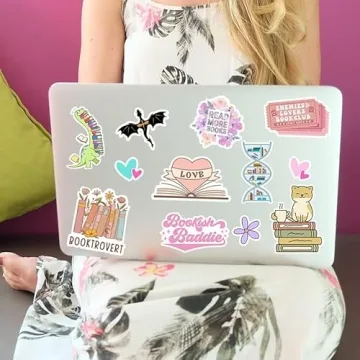 Cute Book Stickers for Kindle & Tablets - 100 PCS