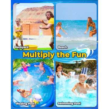 SOPPYCID Reusable Water Bomb Balloons for Summer Fun