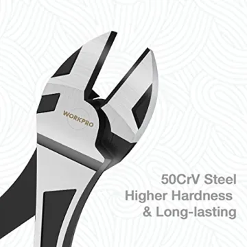 WORKPRO Comfort Grip Diagonal Pliers for Ultimate Cutting Efficiency