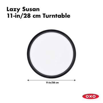 OXO Good Grips Lazy Susan Turntable - 11 Inch Organizer