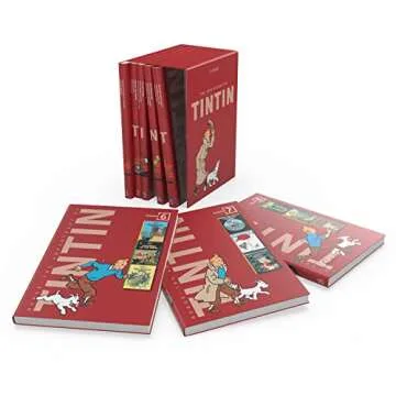 The Complete Adventures of Tintin Compact Edition Set – All 24 Stories