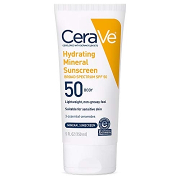 CeraVe Sunscreen SPF 50 with Zinc Oxide & Ceramides