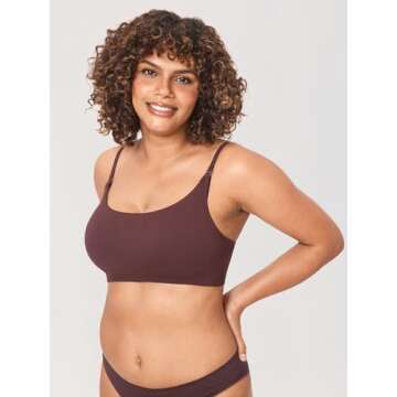 MOMANDA Women's Nursing Bras Ribbed Seamless Bralettes Support Sports Bra for Breastfeeding Wireless Maternity Sleep Hazelnut Small