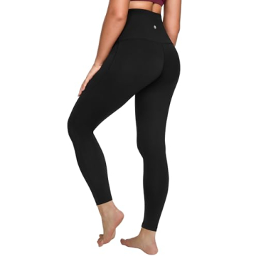 QUEENIEKE Women's High Waisted Workout Leggings - 27" Length, Tummy Control, and Butt Lifting Design