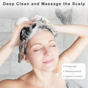 FREATECH Shampoo Brush for Hair Growth and Scalp Care