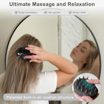 FREATECH Shampoo Brush for Hair Growth and Scalp Care