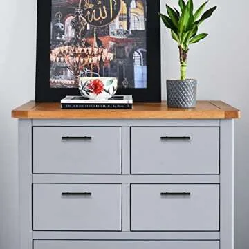 Stylish Matte Black Cabinet Pulls - 30 Pack