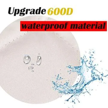 Funbliss Car Seat Protectors ，The Thickest Padding to Protect Leather and Fabric Upholstery - Waterproof 600D Fabric and Dirt Resistant-PVC Leather Reinforced Corner and 2 Mesh Pouch (2 Pack) Beige