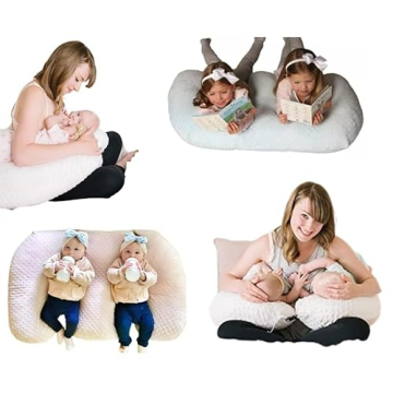 Twin Z Pillow for Twins - 6 Uses in 1 with Travel Bag