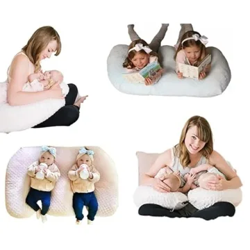 Twin Z Pillow for Twins - 6 Uses in 1 with Travel Bag