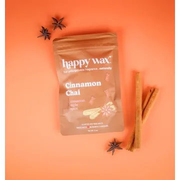 Happy Wax Cinnamon Chai Bear Wax Melts for Cozy Homes