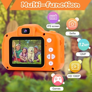 PROGRACE Kids Camera - Perfect Gift for Young Creators!