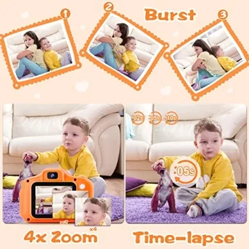 PROGRACE Kids Camera - Perfect Gift for Young Creators!